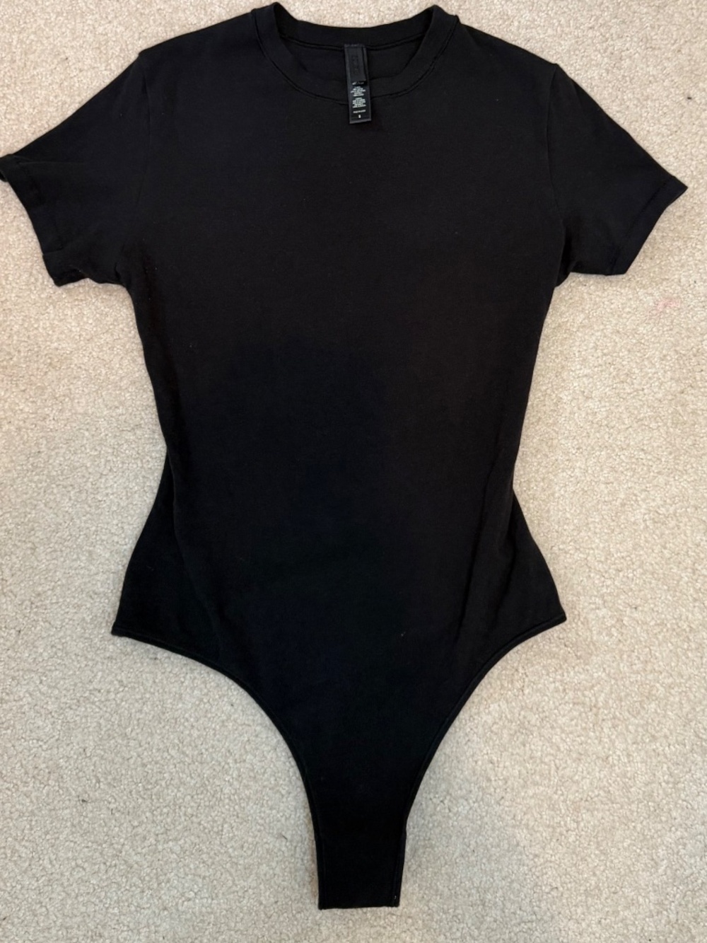 SKIMS Fits Everybody T-Shirt Bodysuit, Size: S